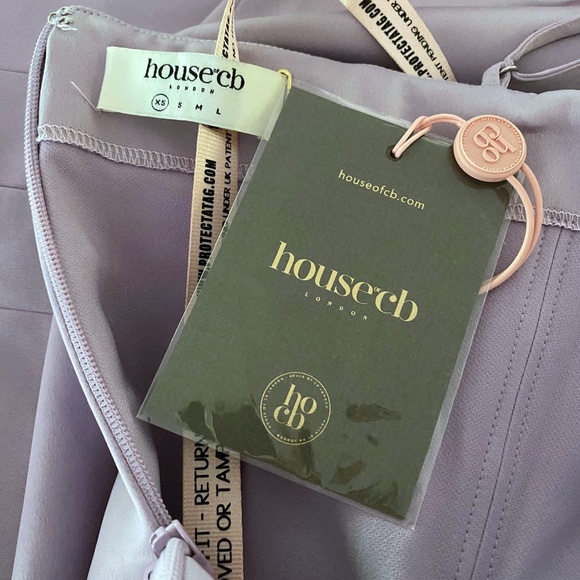 NEW House of CB Helena Dress Orchid XS - Picture 14 of 16